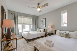8 habitaciones, escritorio, tabla de planchar con plancha y wifi 