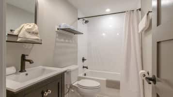 Hair dryer, towels