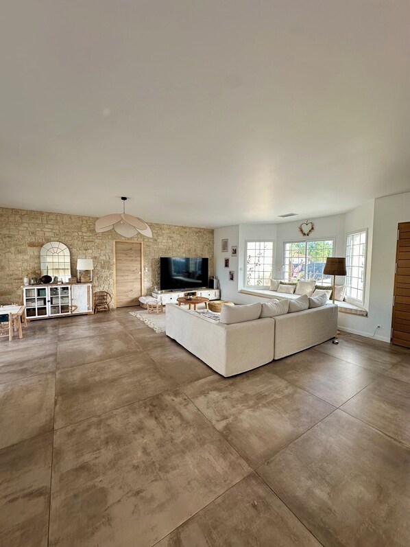 Living area - Villa 180m2 Bassin d'Arcachon  (Mios)