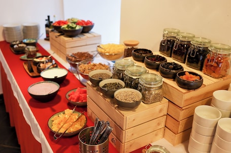 Free daily buffet breakfast. LH Hotel Mlýn Old Town