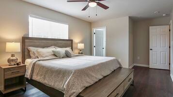 3 chambres, fer et planche à repasser, Wi-Fi gratuit, draps fournis