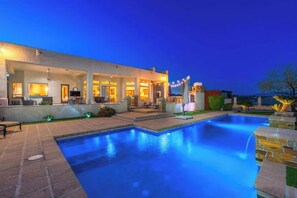 Beheizter Pool