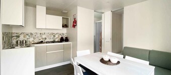 Mobilehome mit Veranda