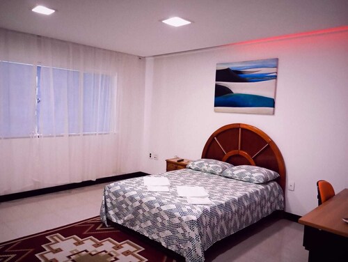 Accommodation close to the center, comfortable and safe, VIP Suite with living room.