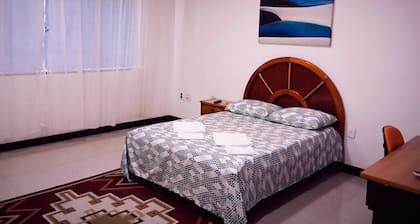 Accommodation close to the center, comfortable and safe, VIP Suite with living room.