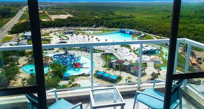 Family-friendly resort with water park