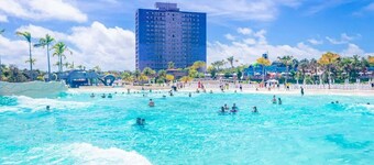 Family-friendly resort with water park