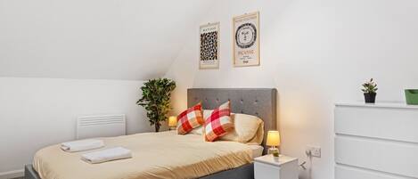 1 soveværelse, strygejern/strygebræt, gratis Wi-Fi, sengetøj