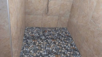 Luxury Bungalow, Beach View | Bathroom | Soap, toilet paper