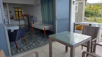 Luxury Bungalow, Beach View | Terrace/patio