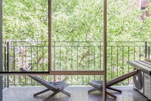 Studio, balcon, vue ville | Balcon