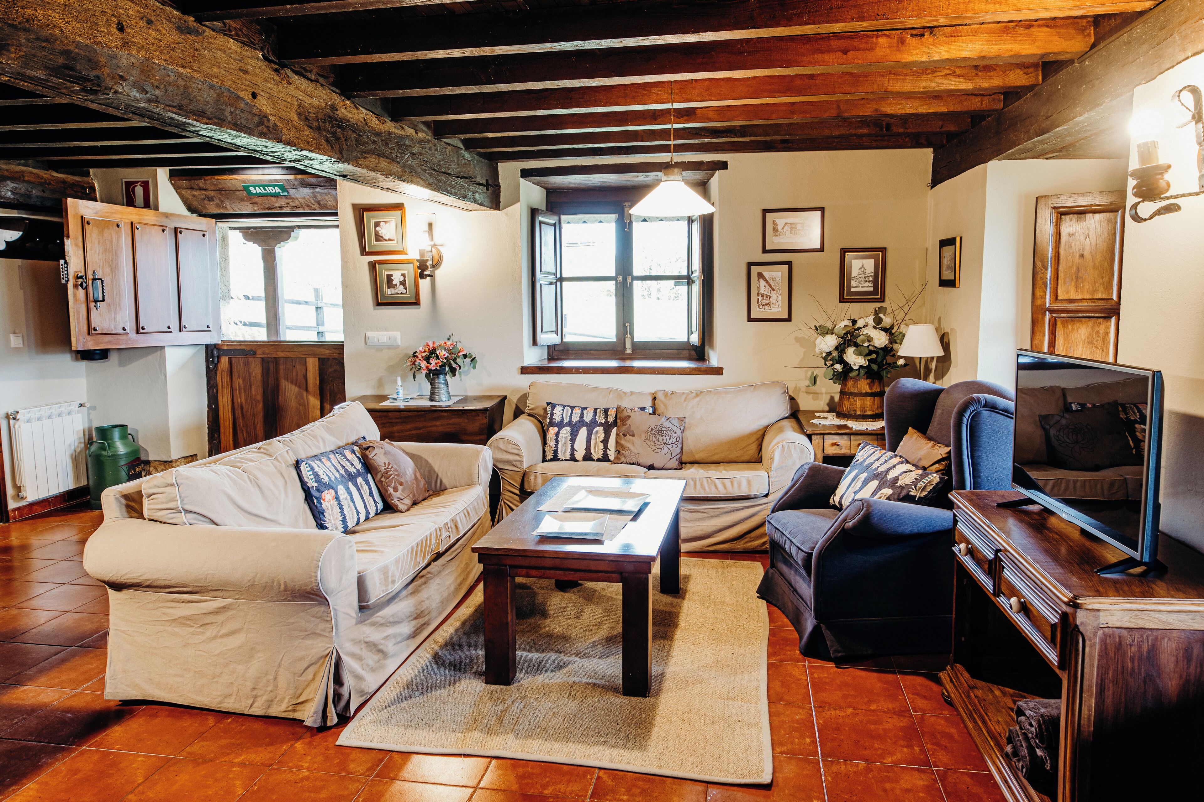 Familie appartement, uitzicht op bergen (La Rectoral I) | Woonruimte