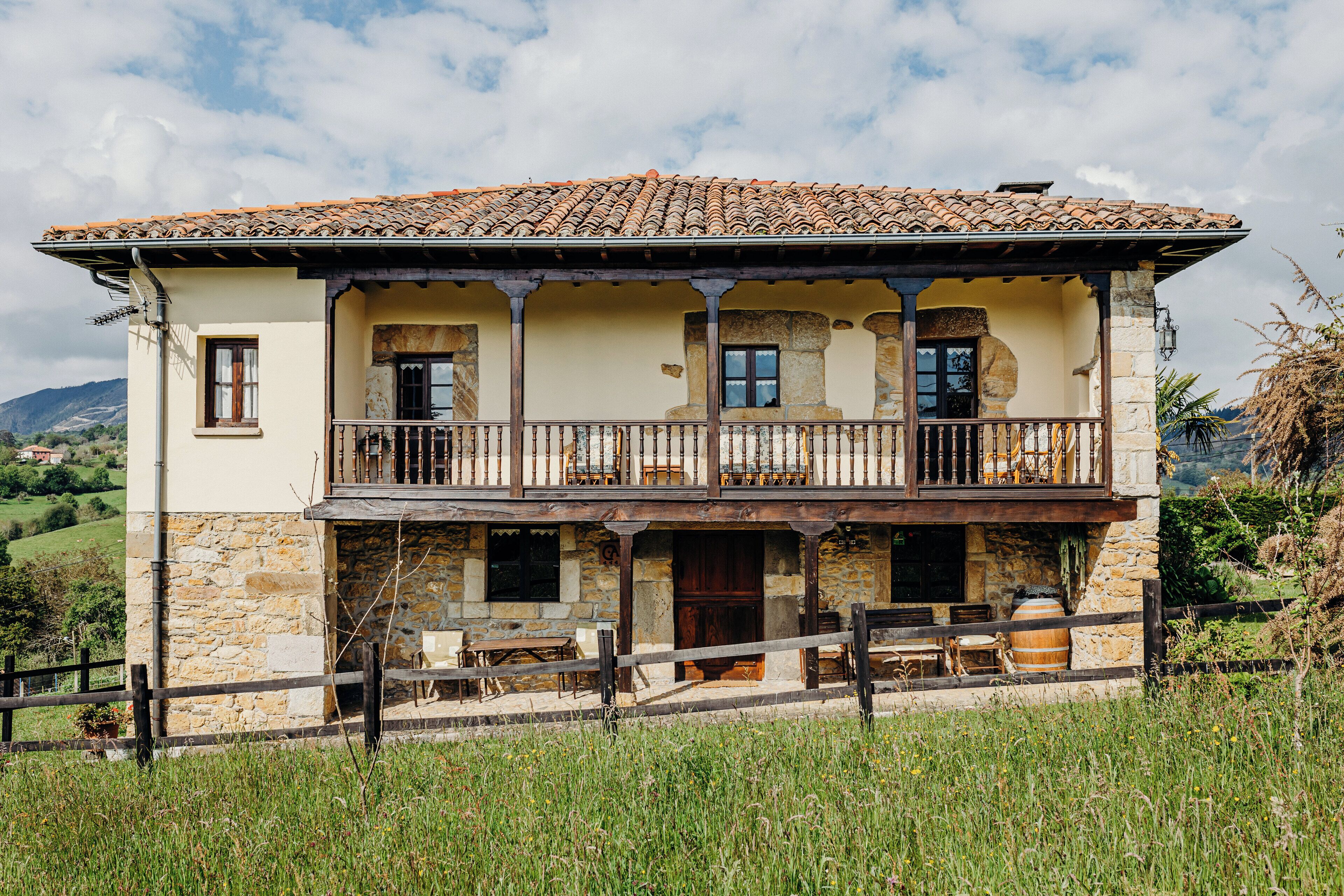 Majoituspaikan julkisivu