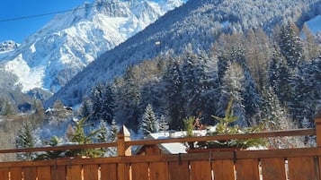 Blick von der Unterkunft