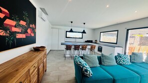 Living area - Casa Carica with heated pool in Lajares (Lajares)