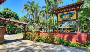 Voorkant van accommodatie