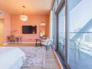 Desk, iron/ironing board, free WiFi, bed sheets