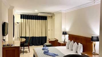 Egyptian cotton sheets, premium bedding, down duvets, memory-foam beds