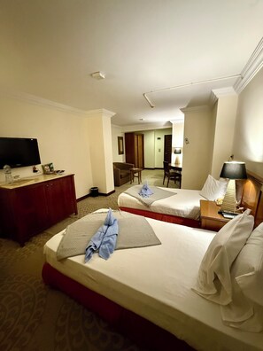 Classic-Doppelzimmer zur Einzelnutzung, 1 Einzelbett | Bettwäsche aus ägyptischer Baumwolle, hochwertige Bettwaren