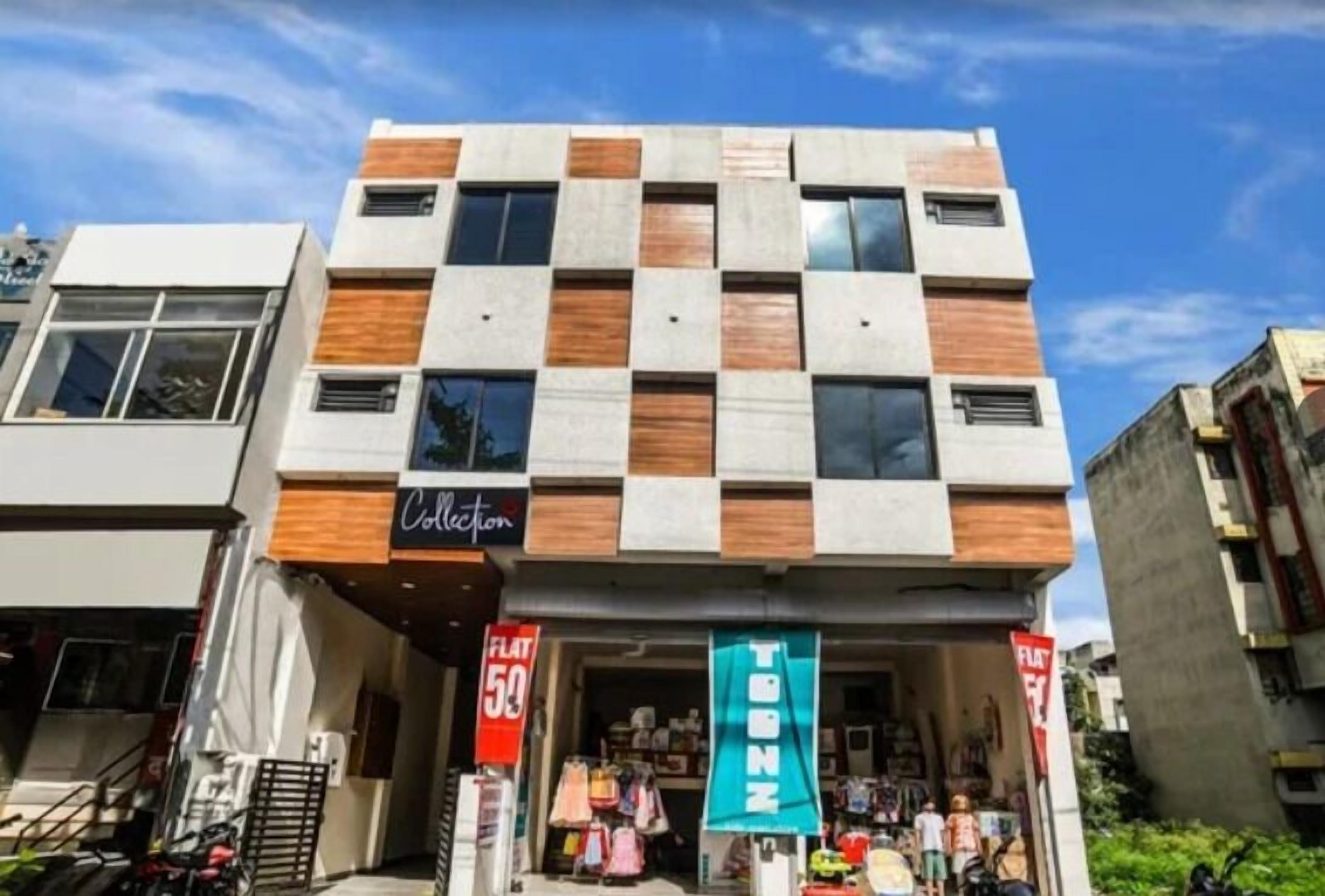 Voorkant van accommodatie