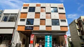 Voorkant van accommodatie