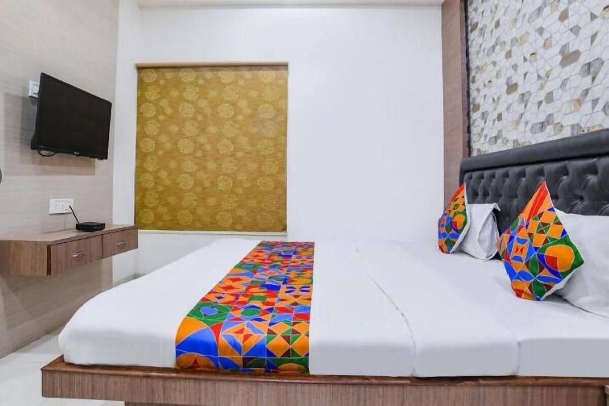 Superior kamer, uitzicht op de stad | Gratis wifi, beddengoed