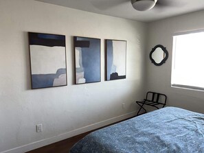 2 sovrum, strykjärn/strykbräda, resesäng och wi-fi