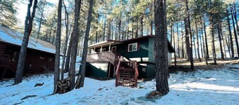 Cozy Cabin, Backs Up to Forest with Tesla Charger!