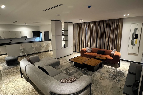 Presidential Penthouse, Balcony, City View | Living area