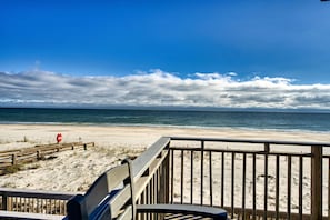 On the beach