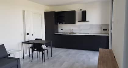 Apartment surrounded by greenery