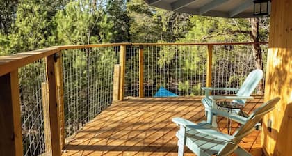 The Elf's Aerie, An Enchanting Dog-Friendly Treehouse in the Lost Pines Shire