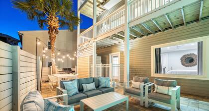 Beach Music l 30A l Bike to Seaside l Outdoor Dining l Pool l Bikes