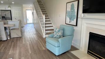 Casa, varias camas (1A, Emerald Daydream) | Área de sala de estar