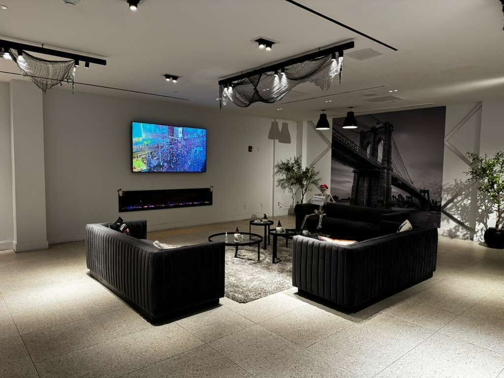 Sala de estar en el lobby