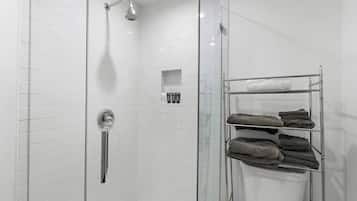 Shower, hair dryer