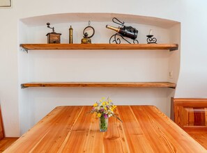 Dining - Nature Hideaway Holiday Homes with Sauna - Two Bedroom Holiday Home (Slap ob Idrijci)