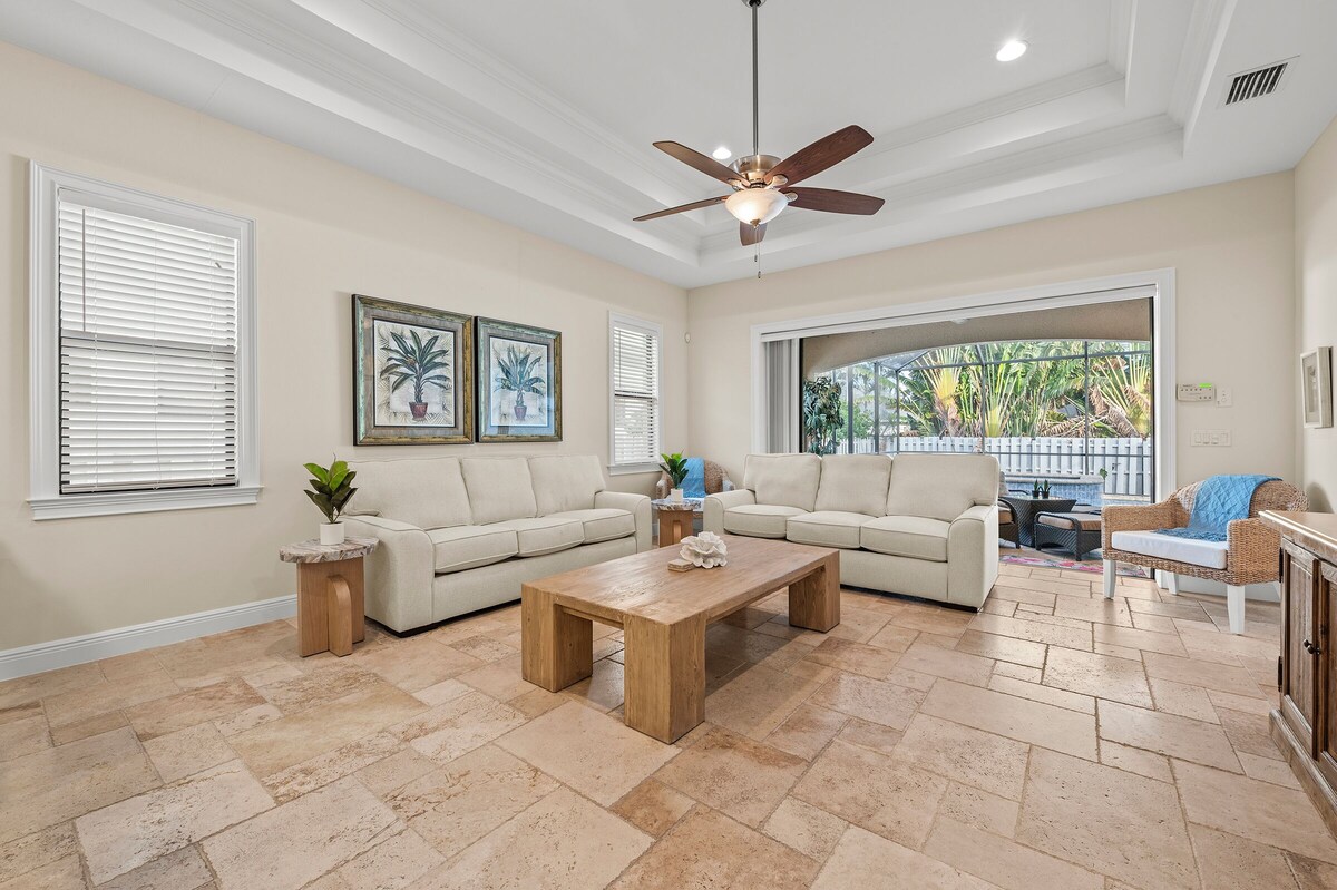 Photo 9 of Luxe Home 1 mile to Vanderbilt Beach, Pool & Spa, Pet Friendly