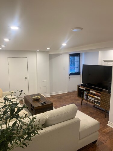 Cozy Beaches basement space