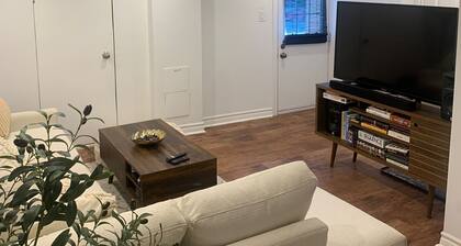 Cozy Beaches basement space