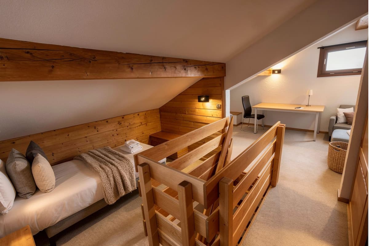 Premium Duplex, Mountain View | Blackout curtains, free WiFi, bed sheets