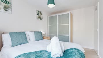 公寓 | 2 多间卧室、熨斗/熨衣板、免费 WiFi、床单