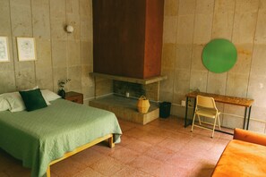 雙人房 | 獨特設計、熨斗/熨衫板、免費 Wi-Fi、床單