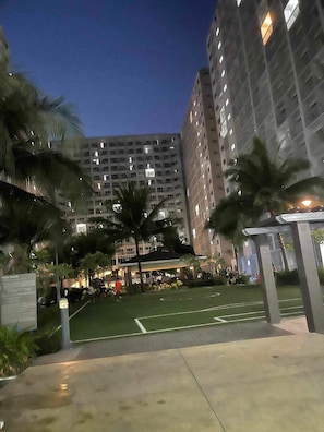 Enceinte de l’hébergement