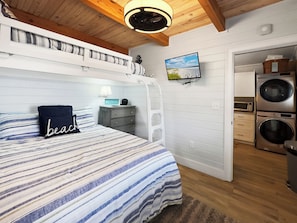 2 chambres, fer et planche Ă repasser, Wi-Fi, draps fournis