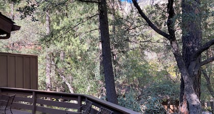 Wonderful home in the heart of Oak Creek Canyon.