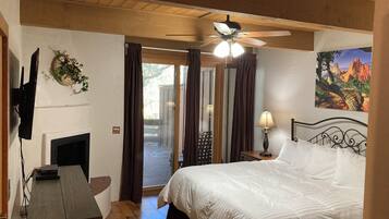 2 chambres, bureau, fer et planche à repasser, accès Internet