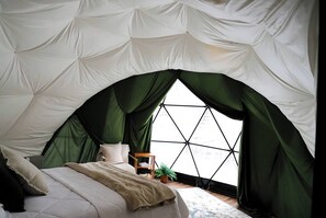 1 bedroom, WiFi, bed sheets - Glamping Dome #4 in Snowshoe, Wv (Snowshoe)