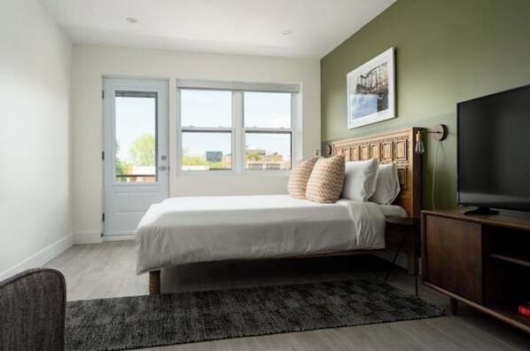 1 bedroom, iron/ironing board, WiFi, bed sheets - Stunning Modern Loft in the heart of Le Plateau (Montréal)