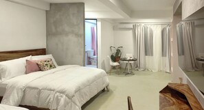 Design Double Room, 2 Queen Beds, Non Smoking, Mountain View | Premium bedding, pillowtop beds, in-room safe, individually decorated - Ipan Noya (Santa Tecla)